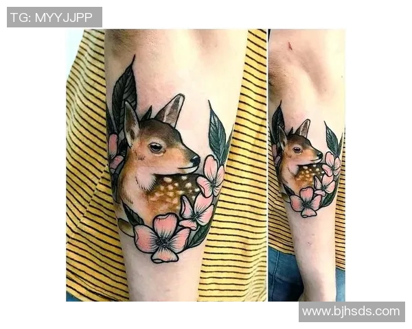 身上纹身鹿的足球明星展现个性与激情的完美结合